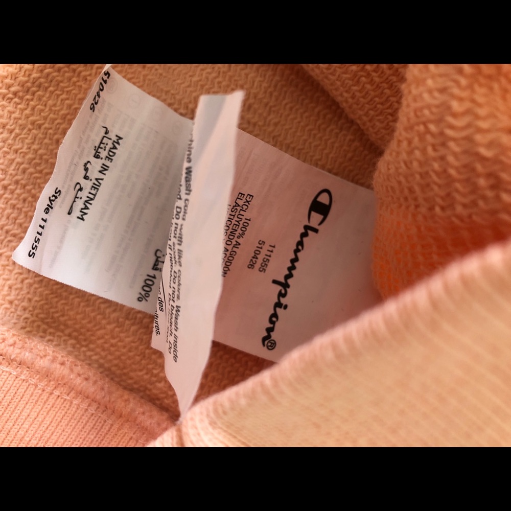 Champion Reverse Weave Script Logo Hoodie S - Picture 12 of 13